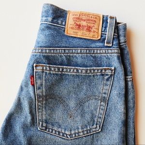 Levi’s vintage straight crop leg jeans